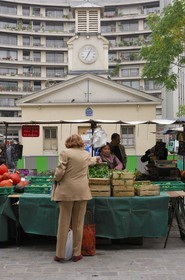 France, Paris (75), le Marché Aligre