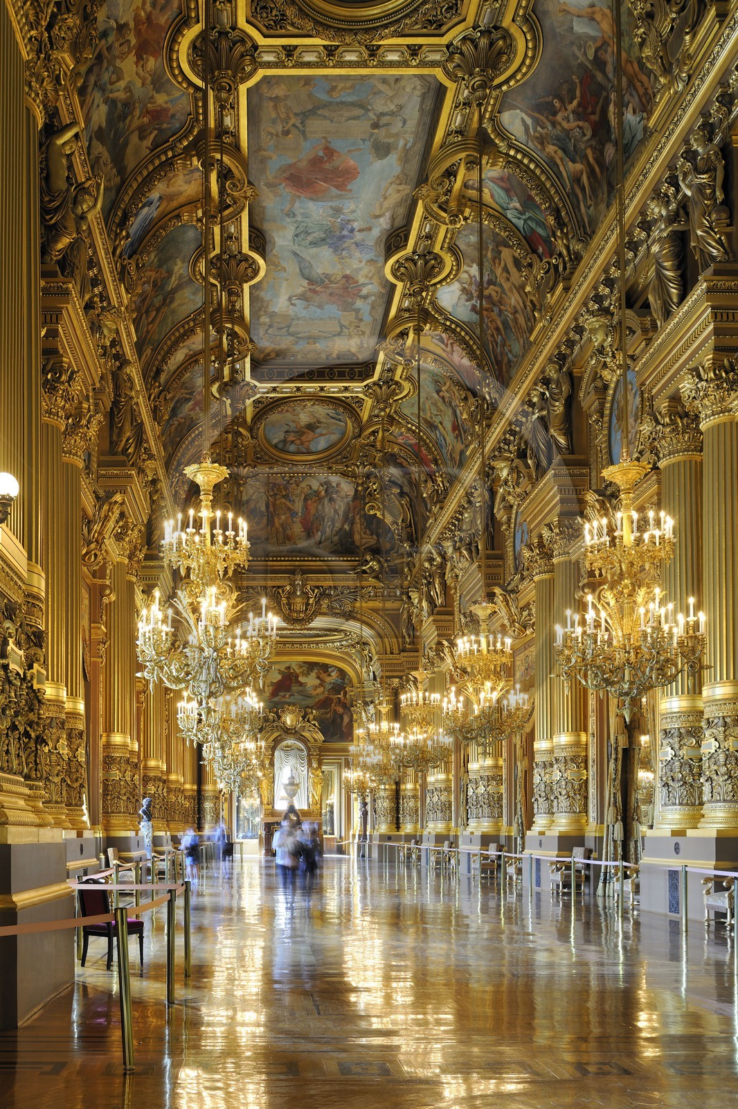 France, Paris (75), l'Opéra Garnier, le Grand Foyer