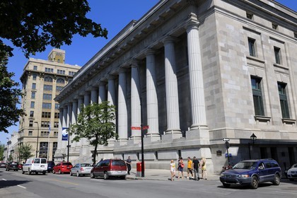 Canada, province de Québec, Montréal, quartier du Vieux-Montréal, la Cour d'Appel rue Notre-Dame