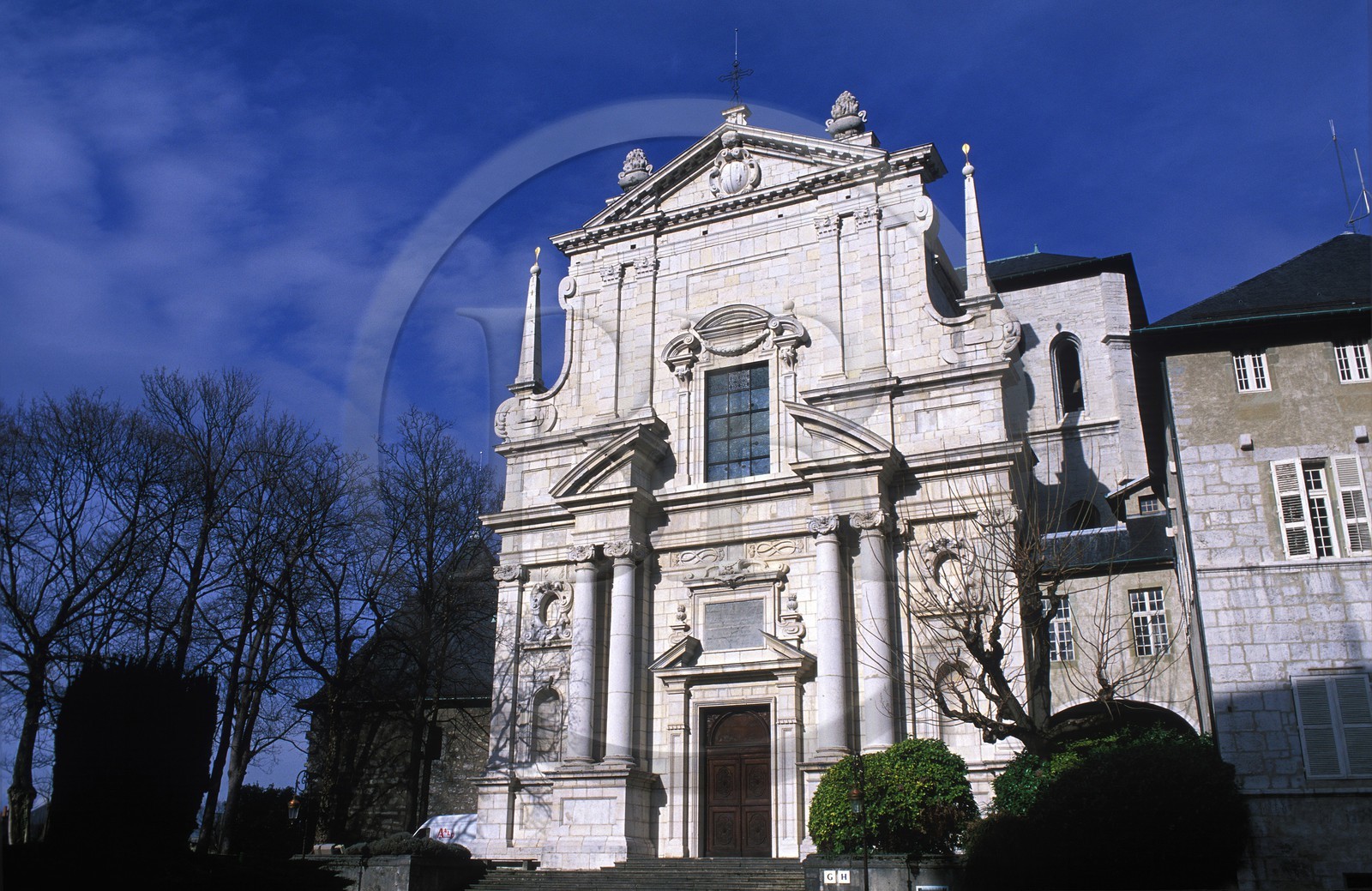 France, Savoie (73), Chambéry, château des ducs de Savoie, la Sainte chapelle