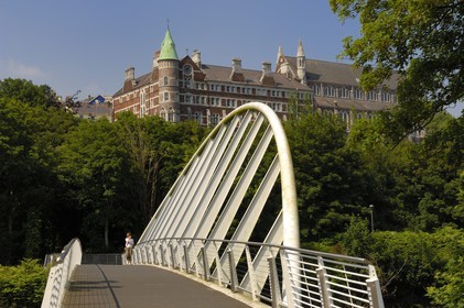 Irlande, Comté de Cork, Cork, pont sur la riviere Lee