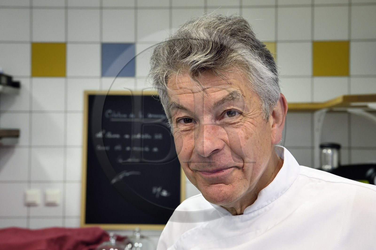 France, Haute Loire, Saint Bonnet le Froid, Régis and Jacques Marcon 3-star restaurant, chef Jacques Marcon