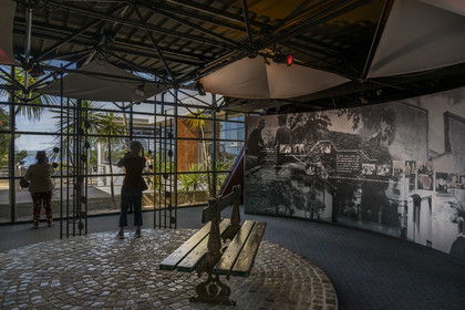 France, Hérault (34), Sète, Espace Georges Brassens, musée consacré à l’auteur-compositeur-interprète Georges Brassens