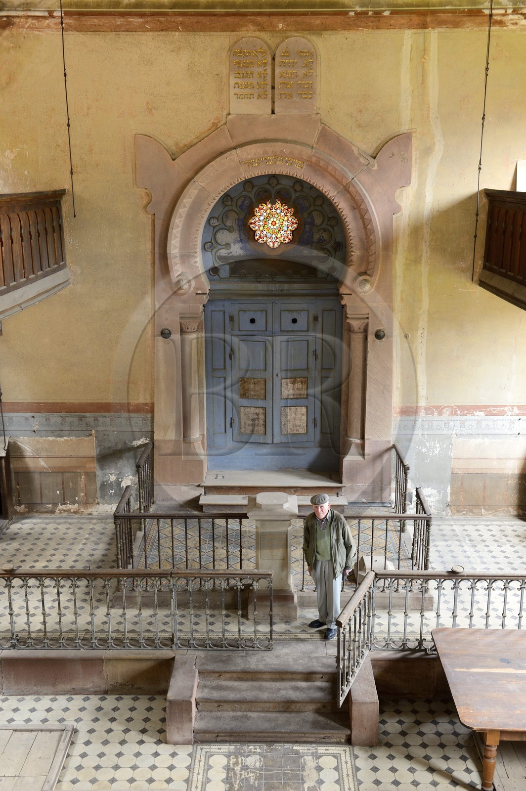 France, Bas-Rhin (67), Westhoffen, l'ancienne synagogue