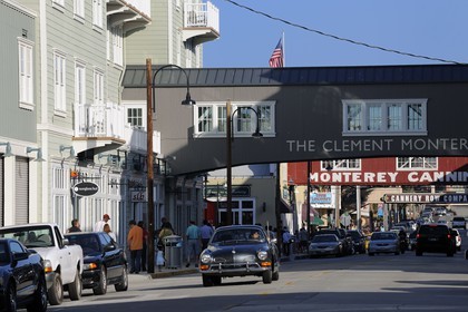 Etats-Unis, Californie, Monterey, anciennes conserveries de sardines dans Cannery Row