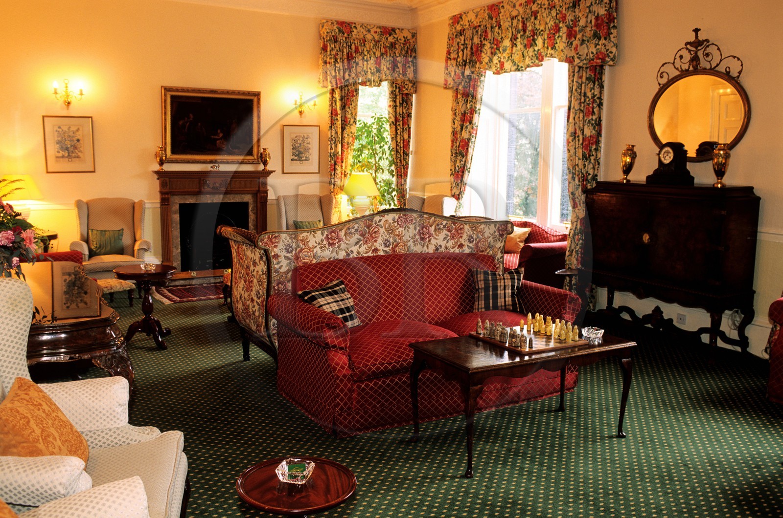 Royaume-Uni, Ecosse, Moray, village de Craigellachie, le Craigellachie Hôtel