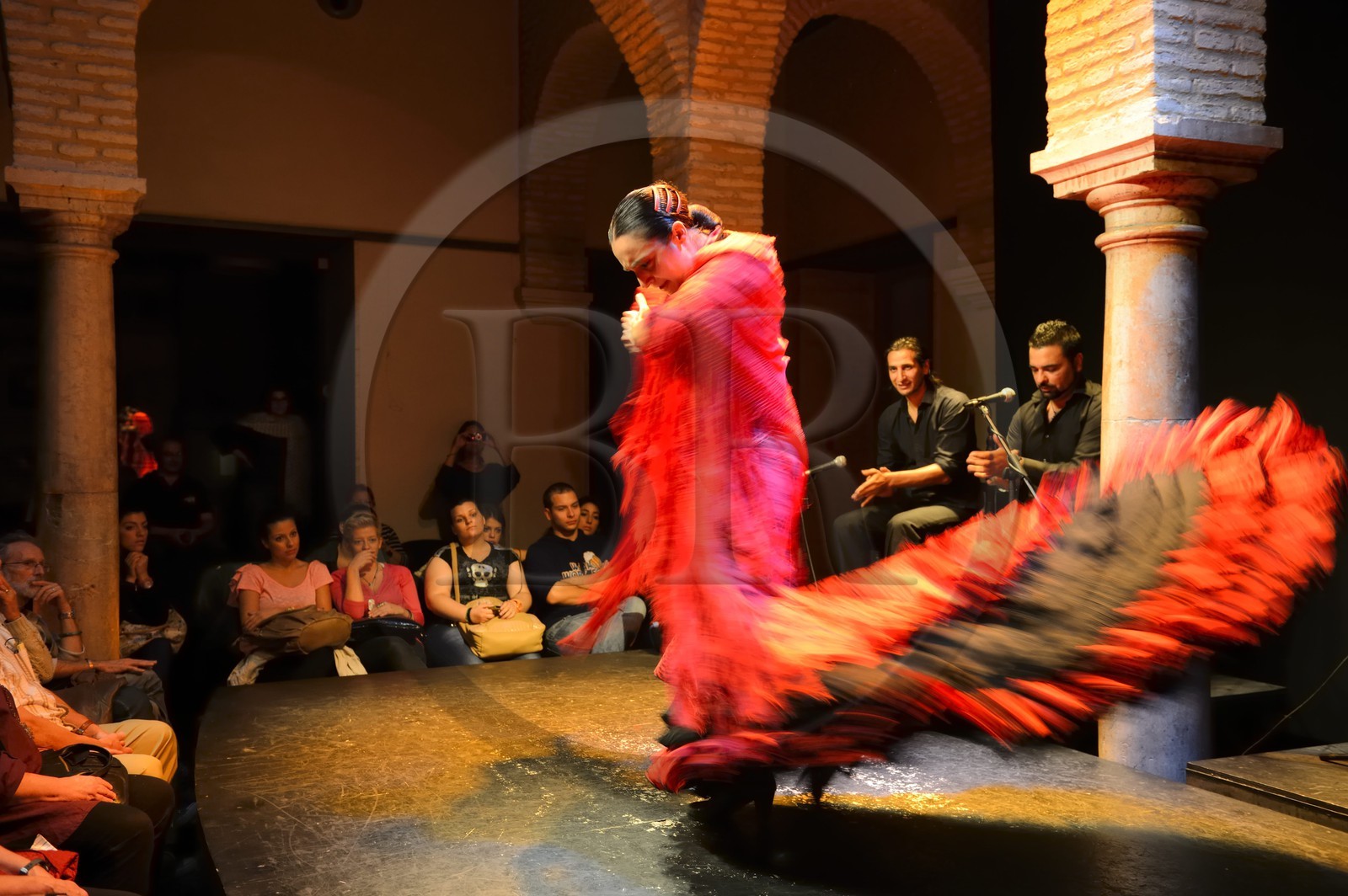 Spain, Andalusia, Seville, Santa Cruz district, museum of flamenco dance