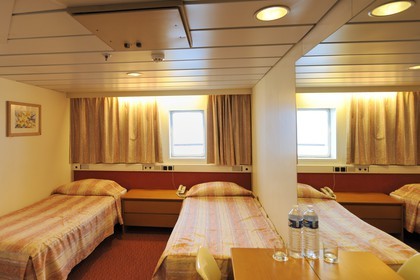The cruise ship Princess Danae, cabin cat 5