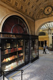 France, Paris (75), librairie dans la Galerie Vivienne
