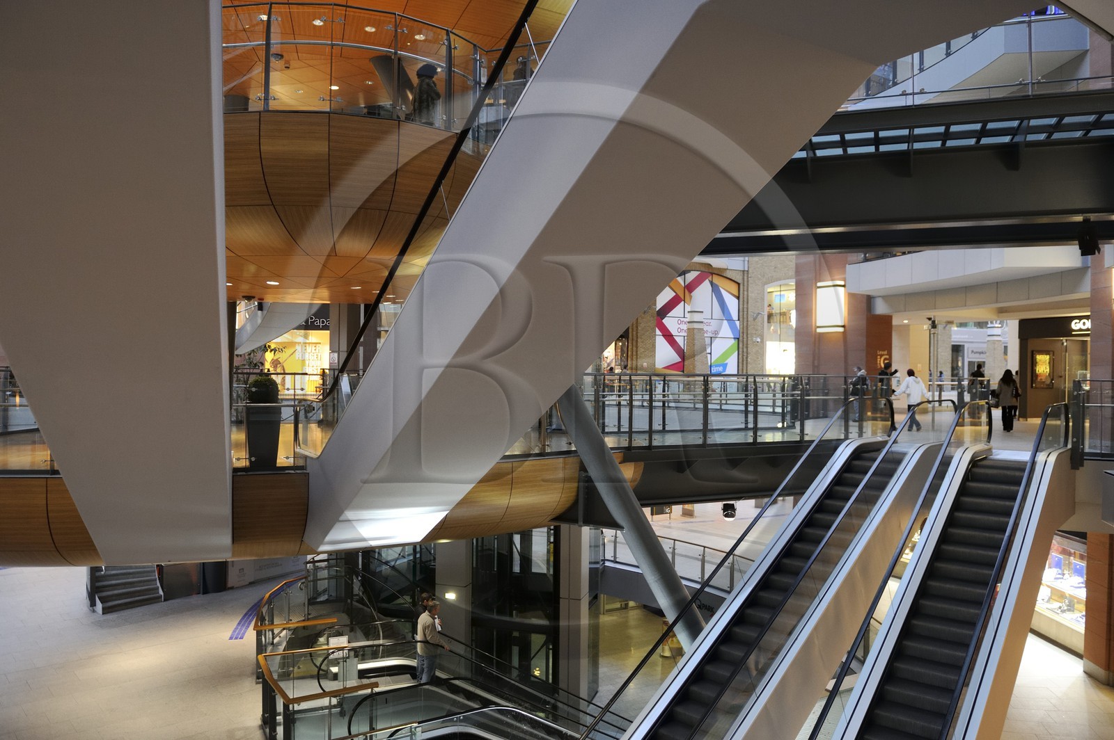 Royaume-Uni, Irlande du Nord, Belfast, centre commercial de Victoria Square