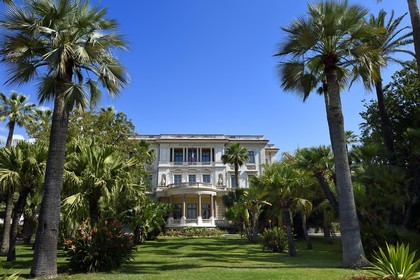 France, Alpes-Maritimes (06), Nice, Promenade des Anglais, Musée Masséna