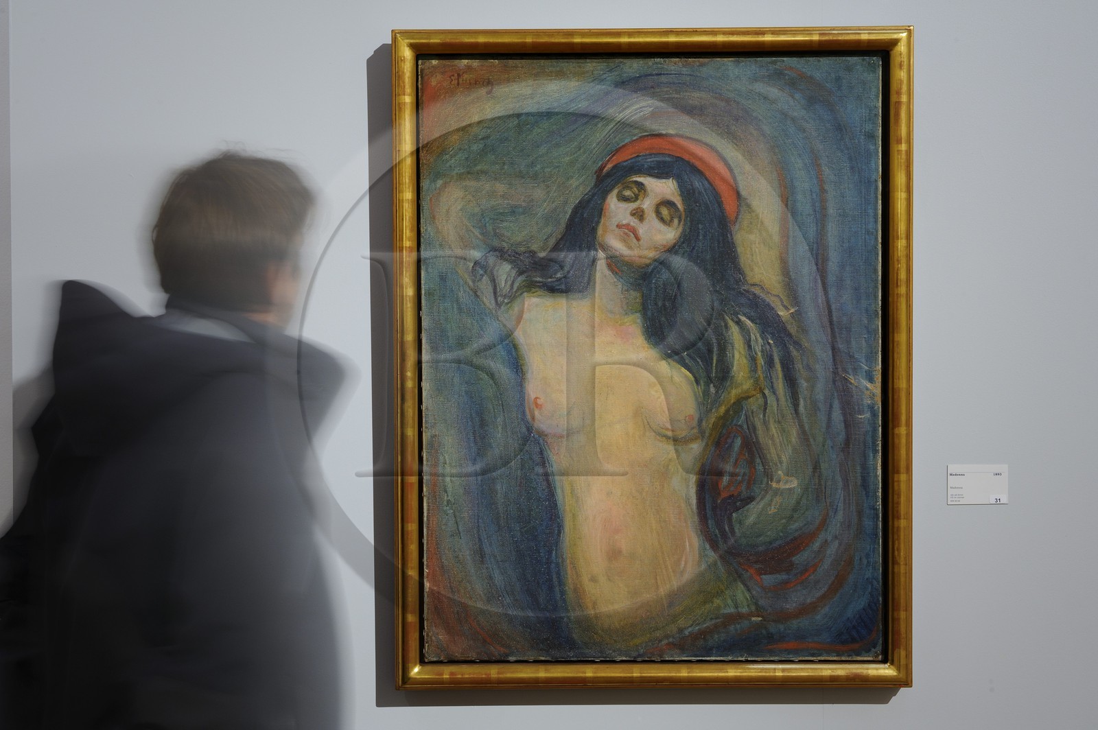 Norvège, Oslo, musée Edvard Munch, Madonne (Madonna)
