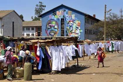 Zimbabwe, Harare, Mbare market