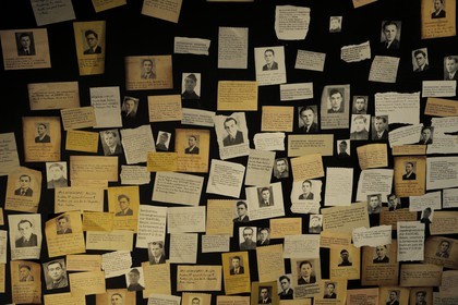 France, Bas-Rhin (67), Schirmeck, Mémorial de l'Alsace-Moselle, recherche de survivants