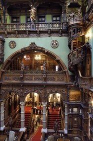 Romania, Wallachia, Sinaia, Peles Castle former royal residence built between 1875-1883 for King Carol I of Romania, the Honour Hall