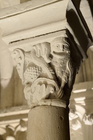 France, Marne (51), Reims, musée Saint-Remi dans l'ancienne abbaye royale Saint-Remi, la salle capitulaire, classée Patrimoine Mondial de l'UNESCO