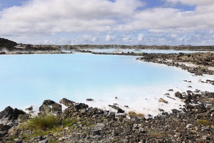 Islande, Grindavik, le Blue Lagoon (Usine géothermique)