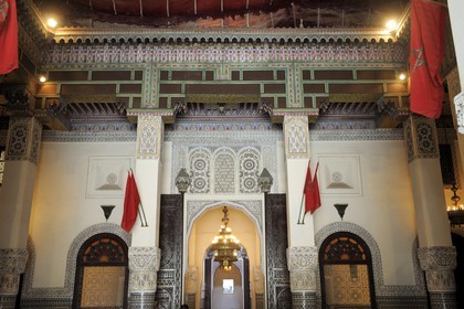 Maroc, région de l'Oriental, Oujda, palais de Dar Septi