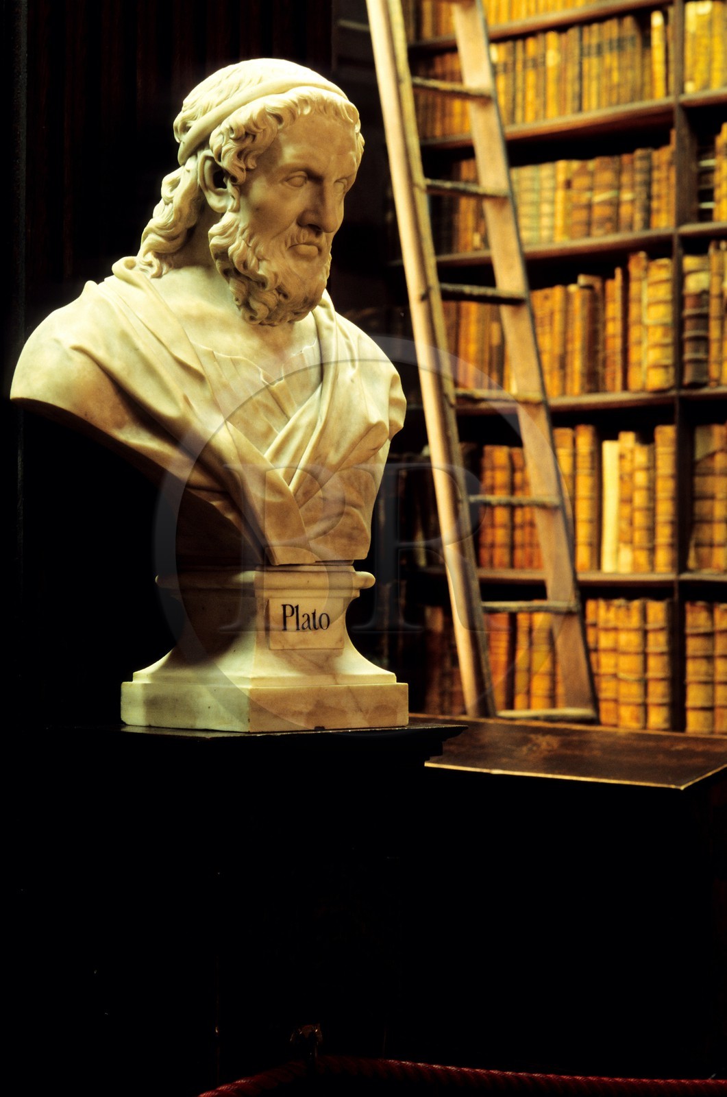 Irlande, Dublin, Trinity collège, bibliothèque