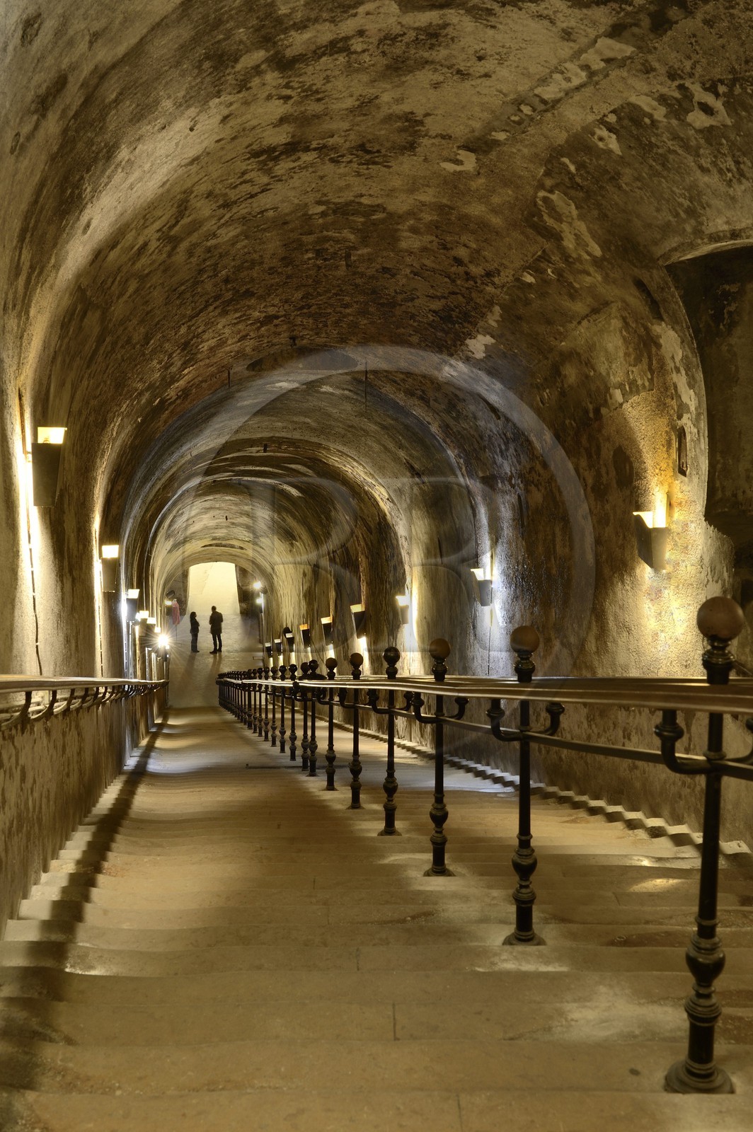 France, Marne (51), Reims le champagne, les caves du Domaine Pommery