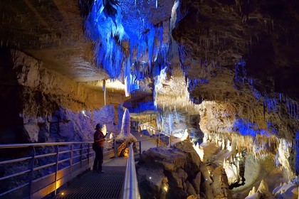 France, Dordogne, Périgord Noir, Tourtoirac cave