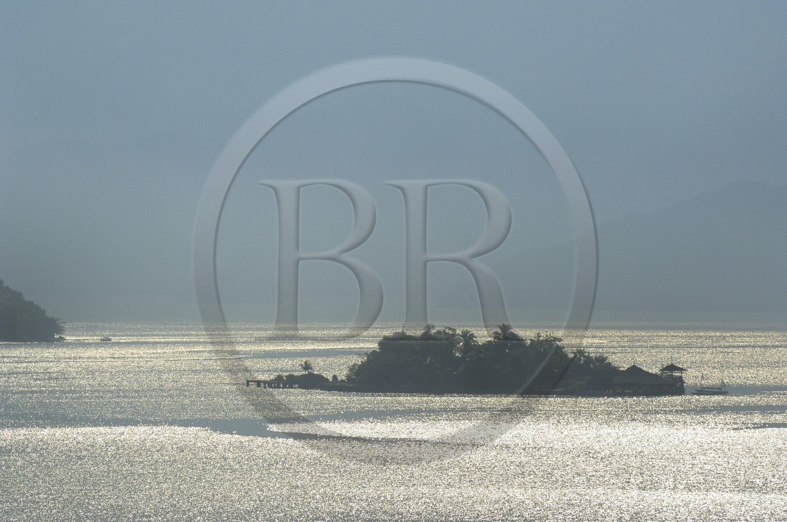 Brésil, Etat de Rio de Janeiro, baie de Paraty (Route de l'or, Estrada Real)