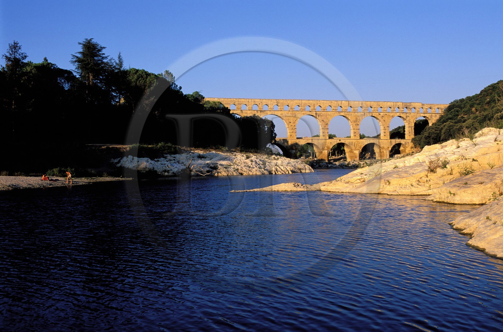 France, Gard (30), le pont du Gard