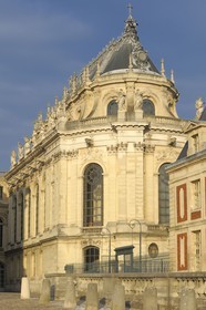France, Yvelines (78), château de Versailles, classé Patrimoine Mondial de l'UNESCO, la Chapelle Royale
