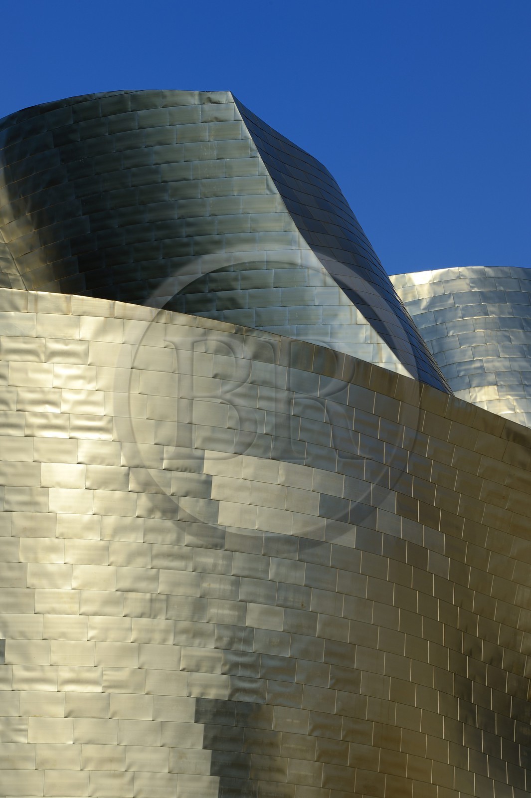 Espagne, Biscaye, Pays Basque espagnol, Bilbao, le musée Guggenheim  de l'architecte Frank Gehry