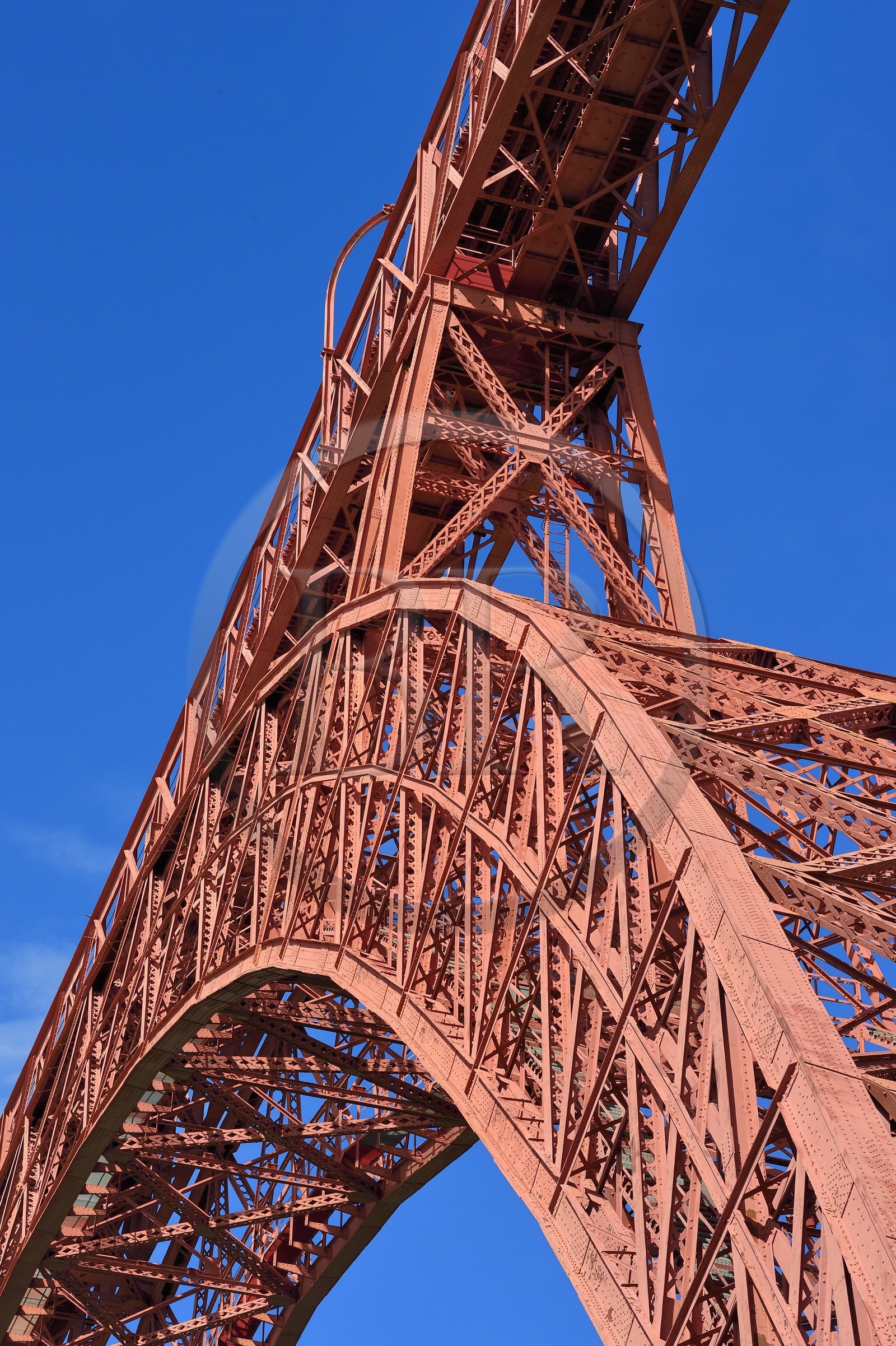 France, Cantal (15),les gorges de la Truyère, viaduc de Garabit des ingénieurs Léon Boyer pour la conception et Gustave Eiffel pour la réallisation