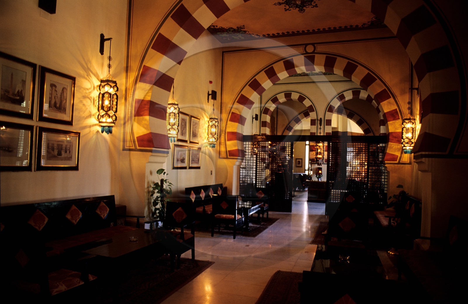 Egypte, Assouan, hôtel ìOld Cataract (hôtel de luxe)