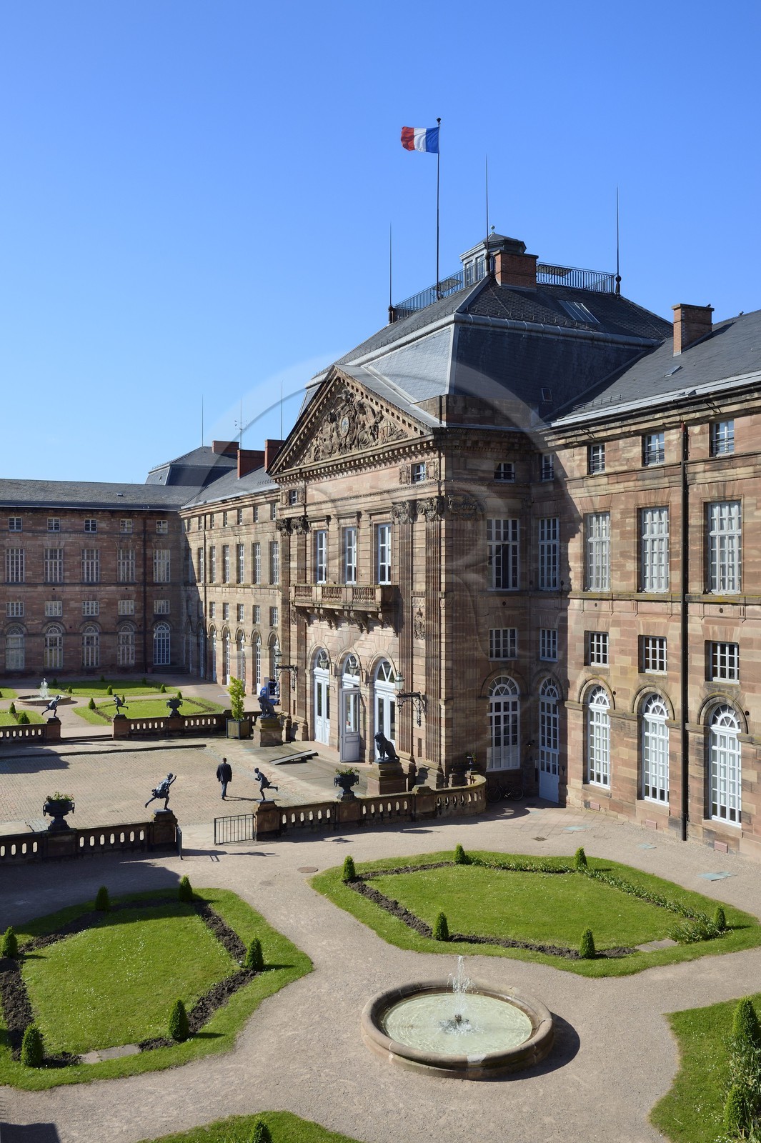 France, Bas Rhin, Saverne, the Rohan castle