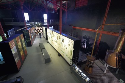 France, Ile de la Reunion, Saint Pierre, domaine de la distillerie Isautier, musée de la Saga du Rhum