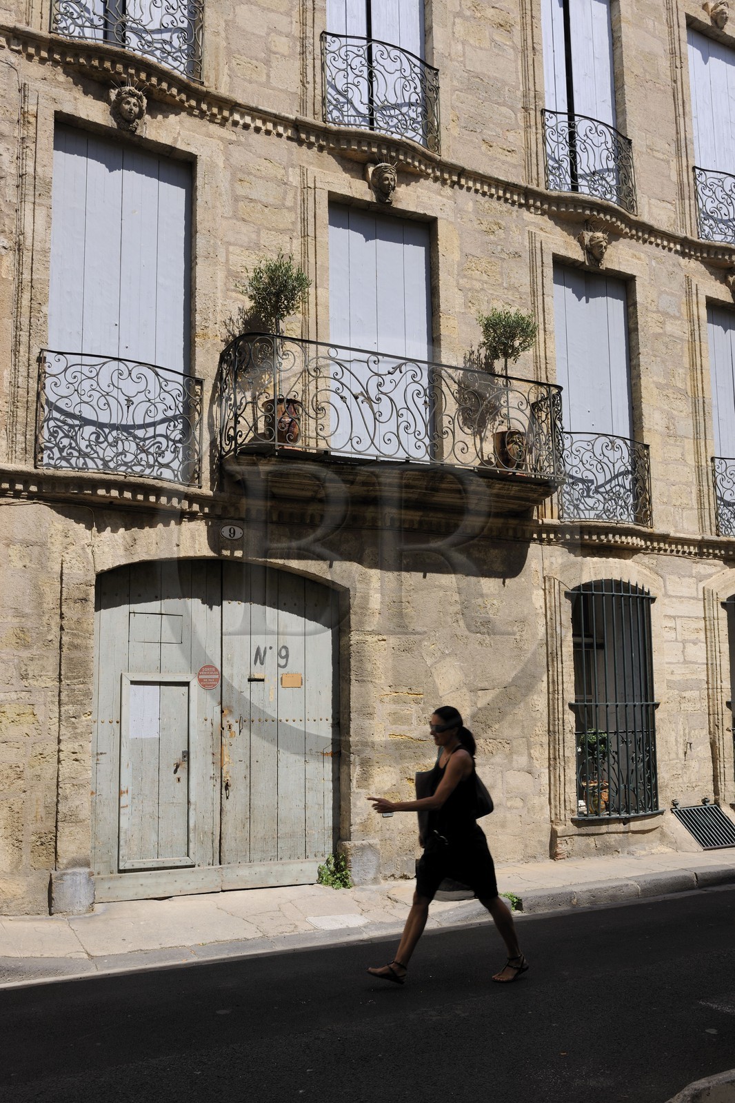 France, Herault, Pezenas, old city, rue Conti