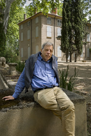 France, Bouches-du-Rhône (13), Aix en Provence, Bastide du Jas de Bouffan, ancienne demeure de Paul Cezanne de 1859 à 1899, Denis Coutagne cofondateur et président de la Société Paul Cezanne
