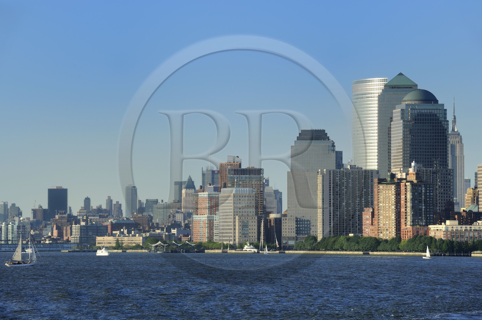 Etats-Unis, New York, pointe Sud de Manhattan, immeubles du Financial District