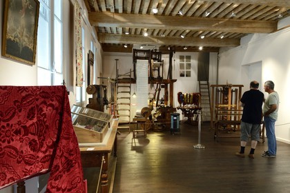 France, Rhone, Lyon, La Croix Rousse District, la Maison des Canuts