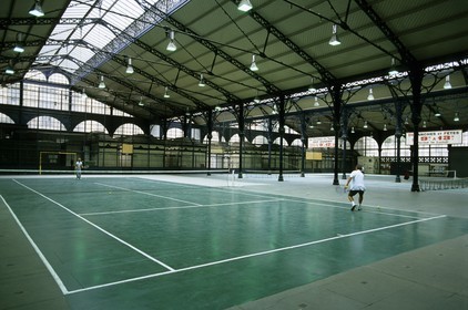 France, Paris (75), l' ancien marché du Carreau du temple
