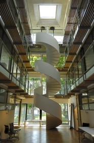 Irlande, Dublin, siège de De Blacam et Meagher architects, monsieur De Blacam