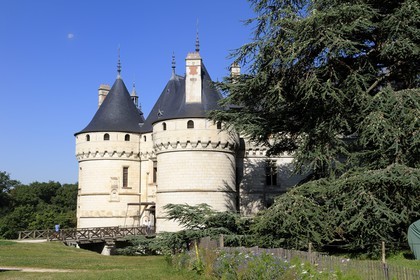 France, Loir-et-Cher (41), Vallée de la Loire classée Patrimoine Mondial de l'UNESCO, château de Chaumont-sur-Loire