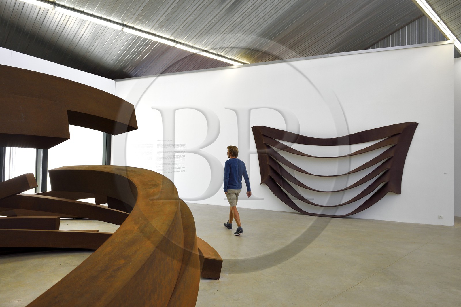 France, Var, Le Muy, Fondation Bernar Venet, New Gallery