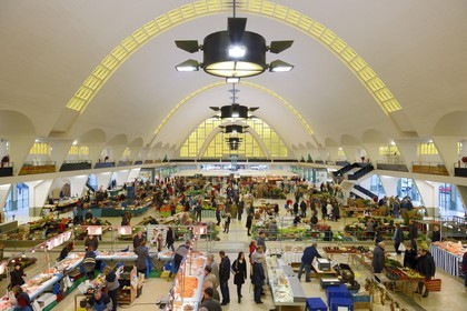 France, Marne (51), Reims, les halles du Boulingrin