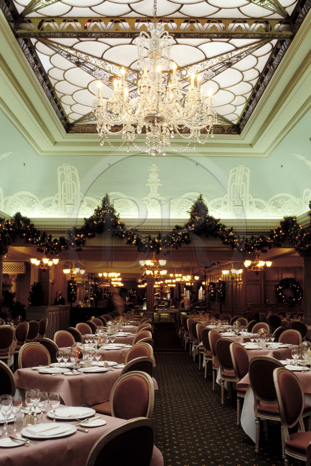 United Kingdom, London, restaurant in Harrods department store