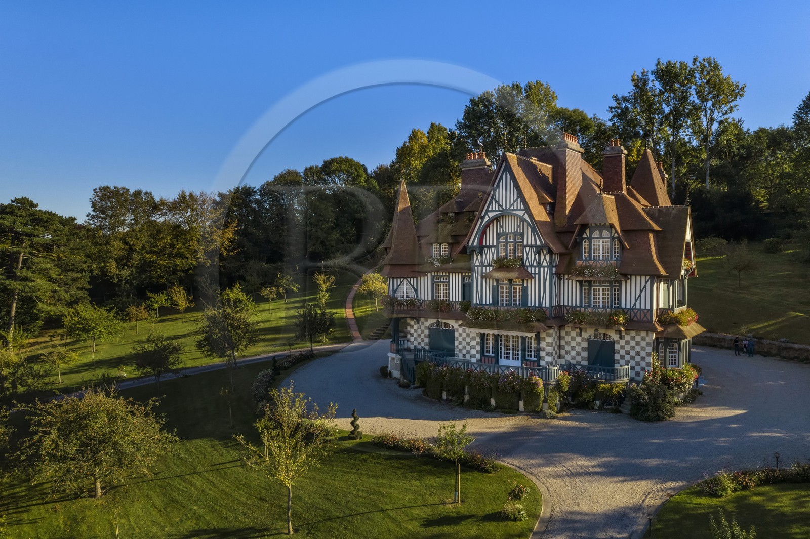 France, Calvados, Pays d'Auge, Deauville, Strassburger Villa