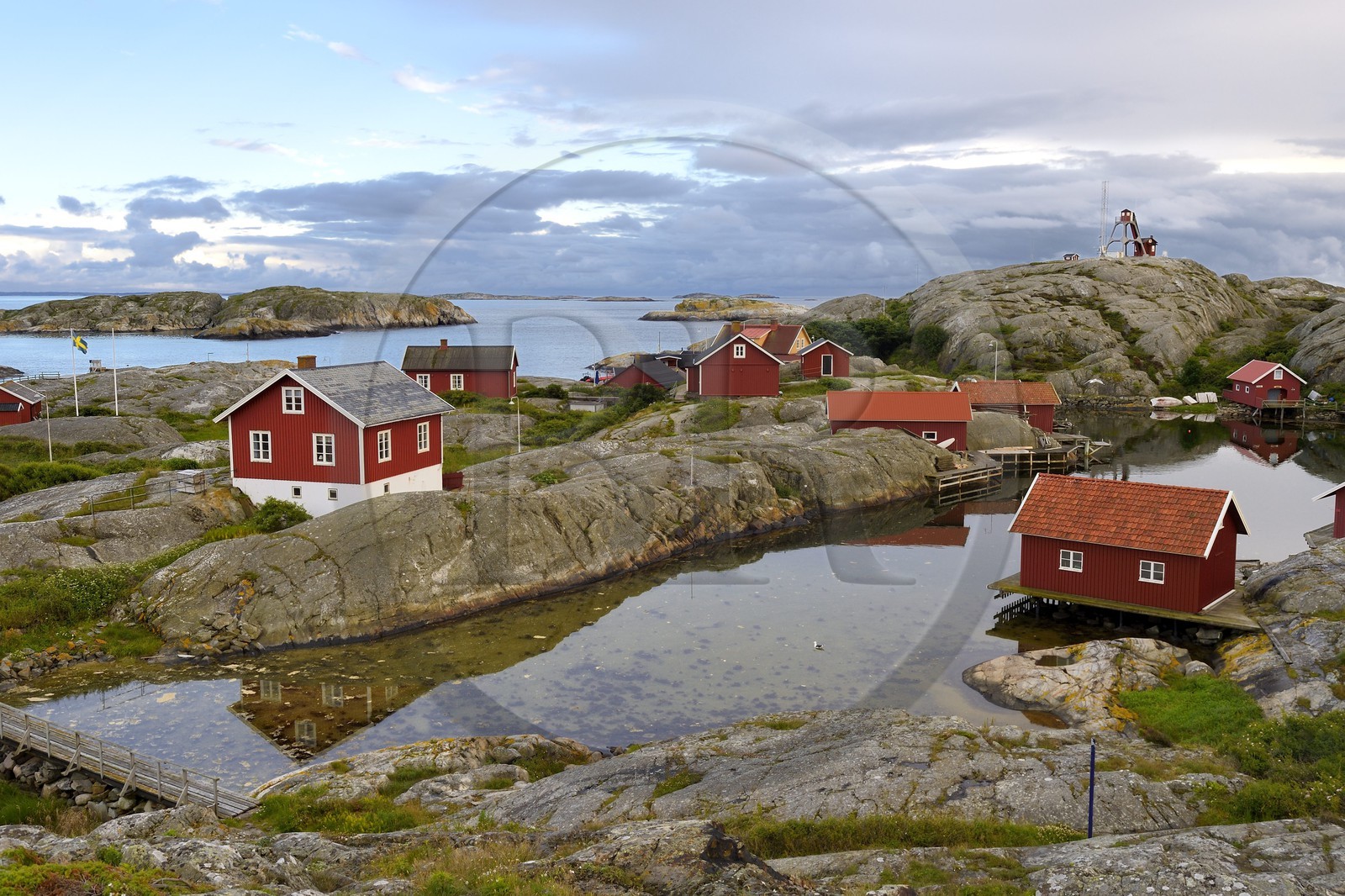 Suède, Västra Götaland, Väderöarna (iles météo) au large de Fjällbacka