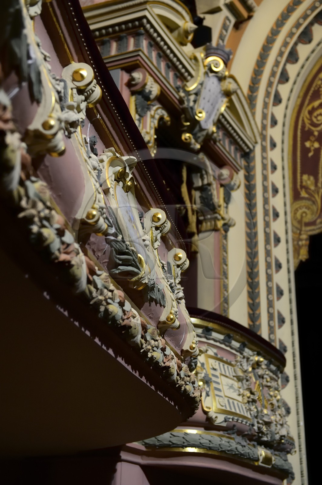 France, Finistère (29), Morlaix, le théatre du Pays de Morlaix (1888)