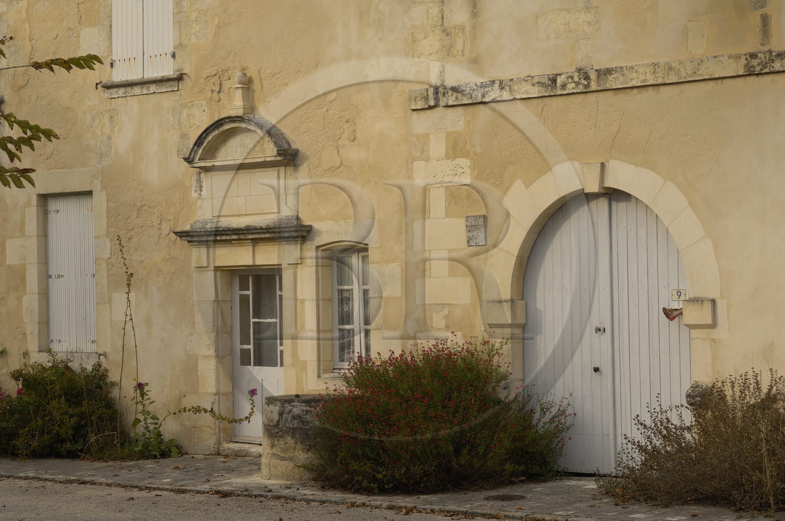 France, Charente-Maritime (17), citadelle de Brouage, façade de maison historique