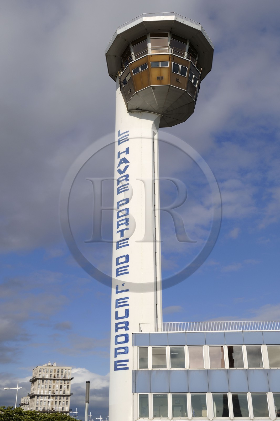 France, Seine-Maritime (76), Le Havre, la tour de controle du port