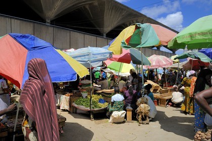 Tanzania, Dar es-Salaam, the Kariakoo central market