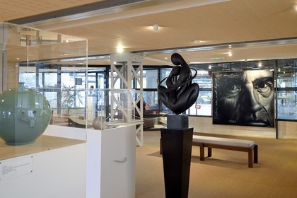 France, Charente, Jarnac, François Mitterrand museum located at the cultural center of the Orangerie